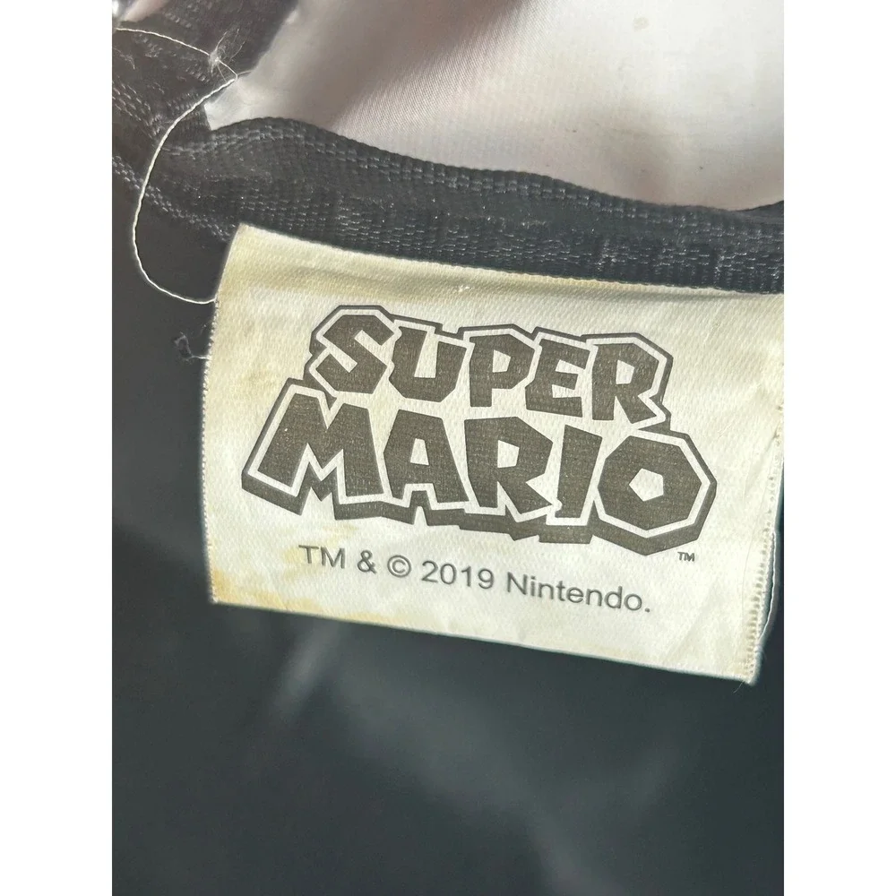 Super Mario Backpack Kids OS Blue Character Print Nintendo Gamer Bag